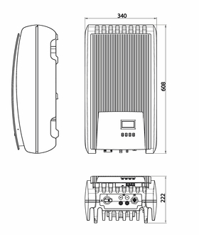 coolcept StecaGrid 1800 4200 technische Zeichnung