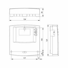 Steca TR0301 technische Zeichnung