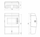 Steca TF B001 technische Zeichnung