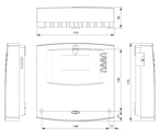 Steca TF A603 MC  technische Zeichnung