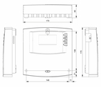 Steca TF A603 MC  technische Zeichnung