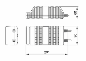 Steca G1 300 technische Zeichnung