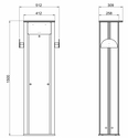 Steca SVE 822 technische Zeichnung